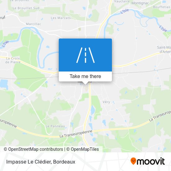 Impasse Le Clédier map