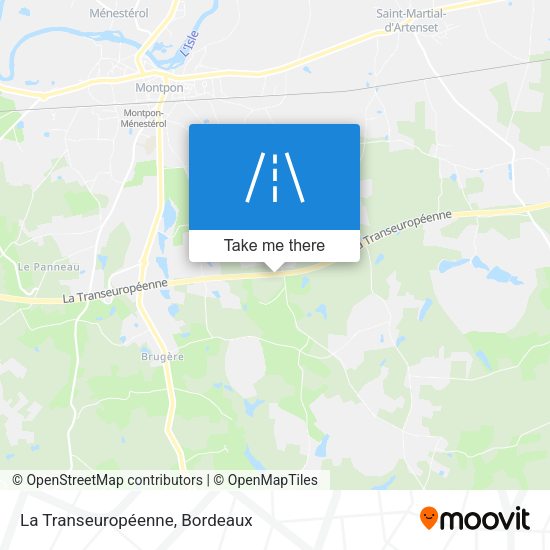 La Transeuropéenne map