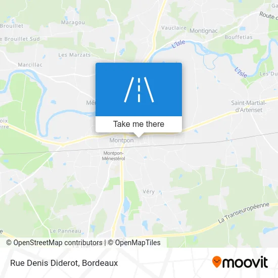 Rue Denis Diderot map