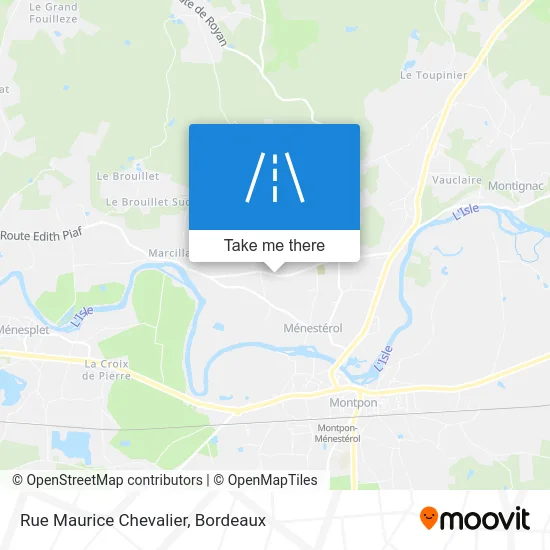 Rue Maurice Chevalier map