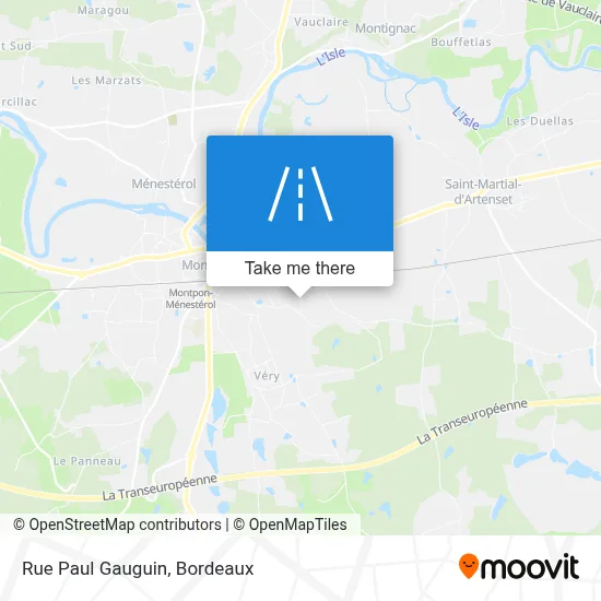 Rue Paul Gauguin map
