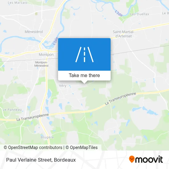 Rue Paul Verlaine map