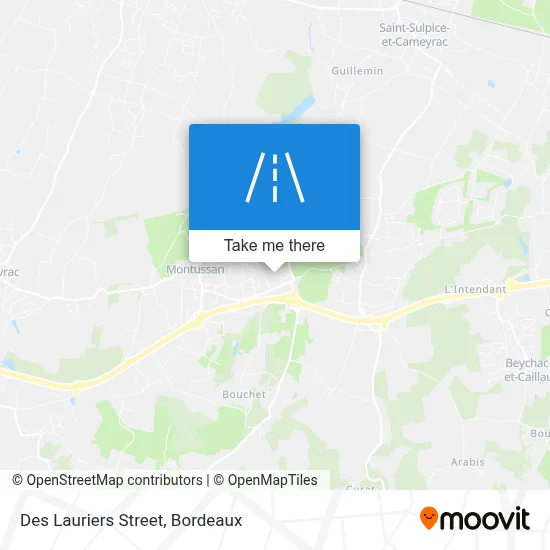 Rue Des Lauriers map