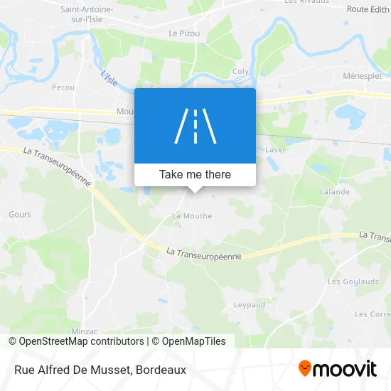 Rue Alfred De Musset map