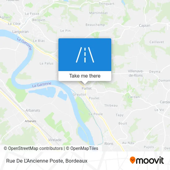 Rue De L'Ancienne Poste map