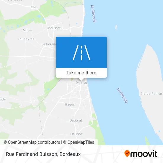 Rue Ferdinand Buisson map