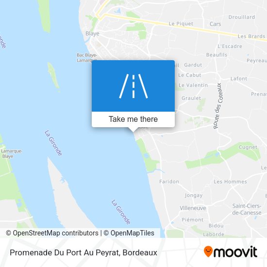 Promenade Du Port Au Peyrat map