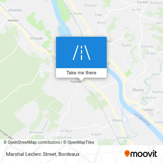Rue Du Maréchal Leclerc map