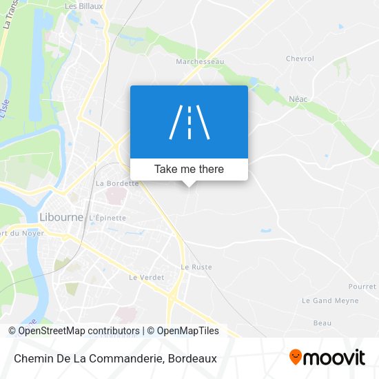 Chemin De La Commanderie map