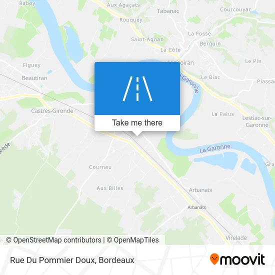 Rue Du Pommier Doux map