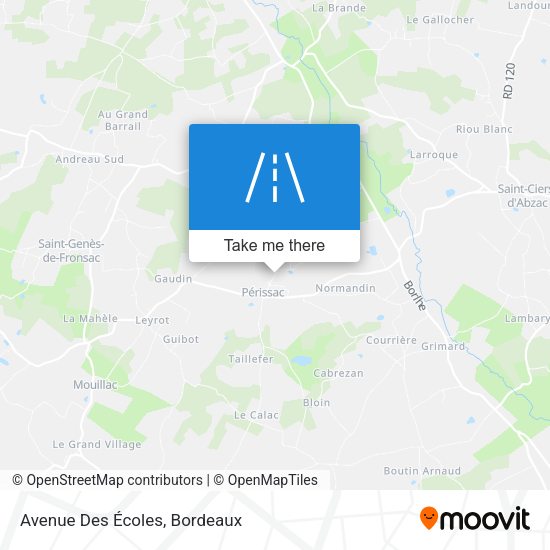Avenue Des Écoles map