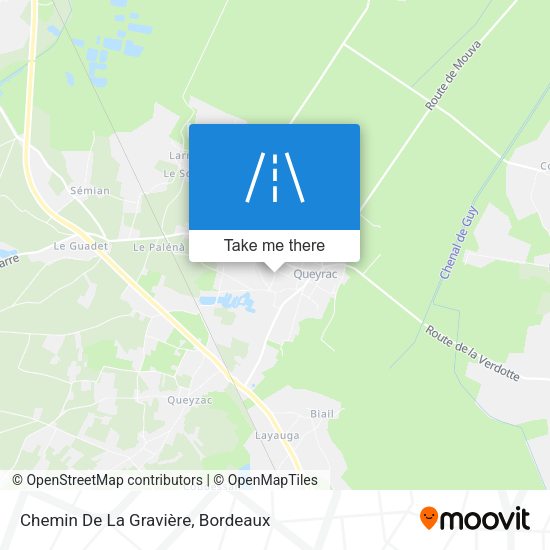 Chemin De La Gravière map