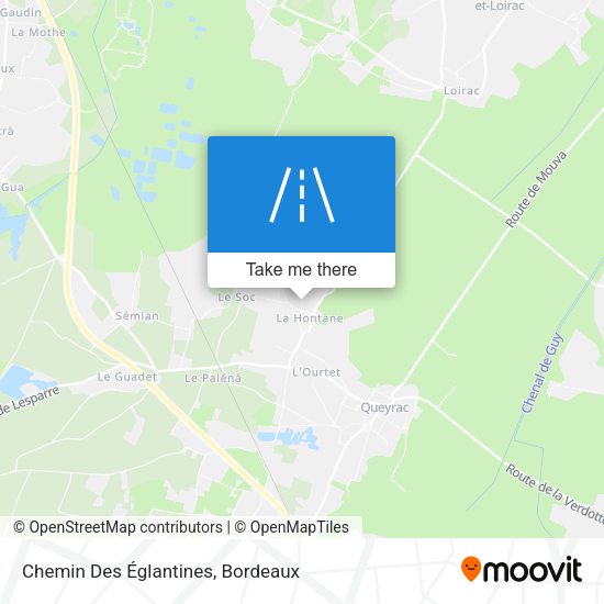 Chemin Des Églantines map