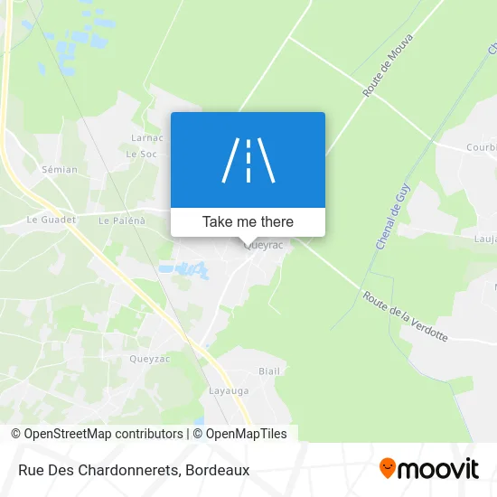 Rue Des Chardonnerets map