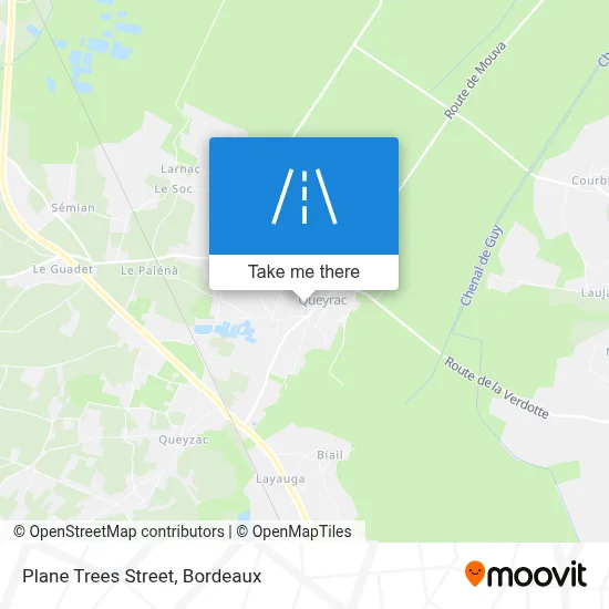 Rue Des Platanes map