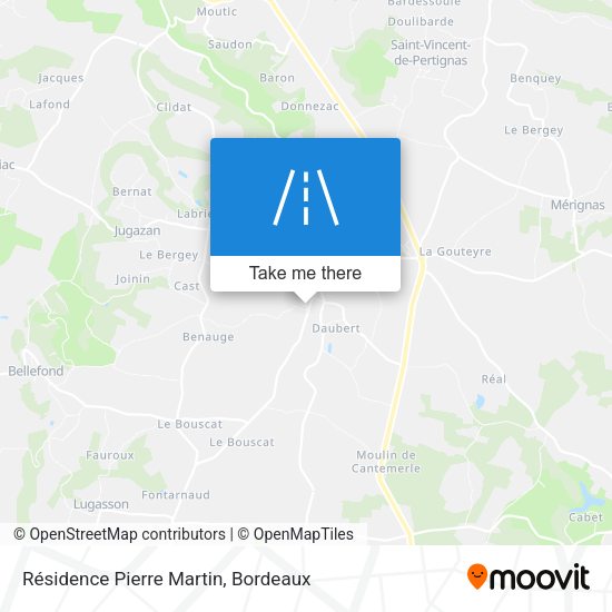 Résidence Pierre Martin map