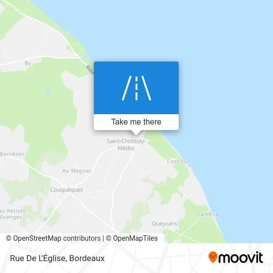 Rue De L'Église map