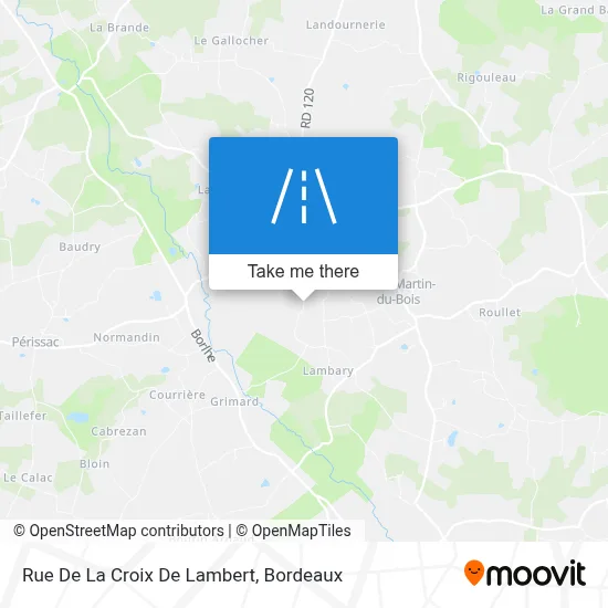 Rue De La Croix De Lambert map