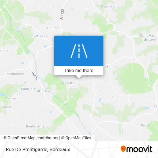 Rue De Prentigarde map
