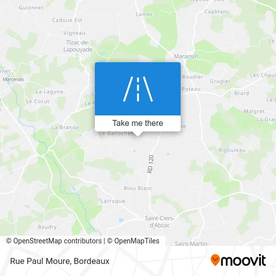 Rue Paul Moure map