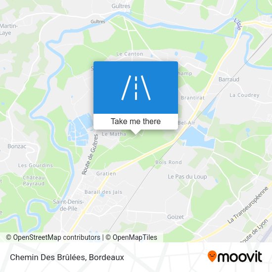 Chemin Des Brûlées map