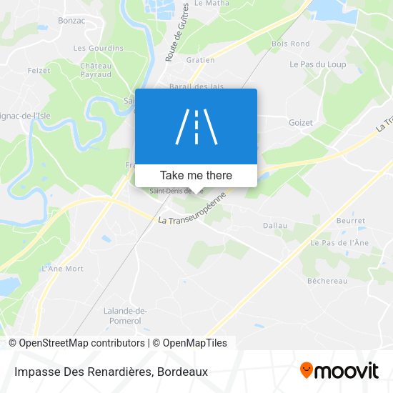 Impasse Des Renardières map