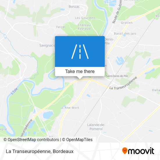 La Transeuropéenne map