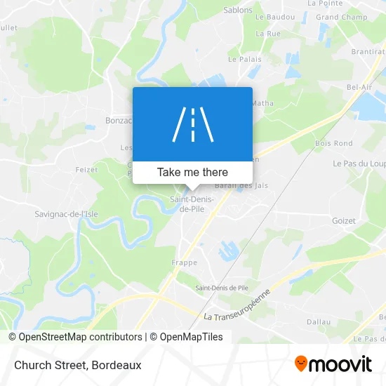 Rue De L'Église map