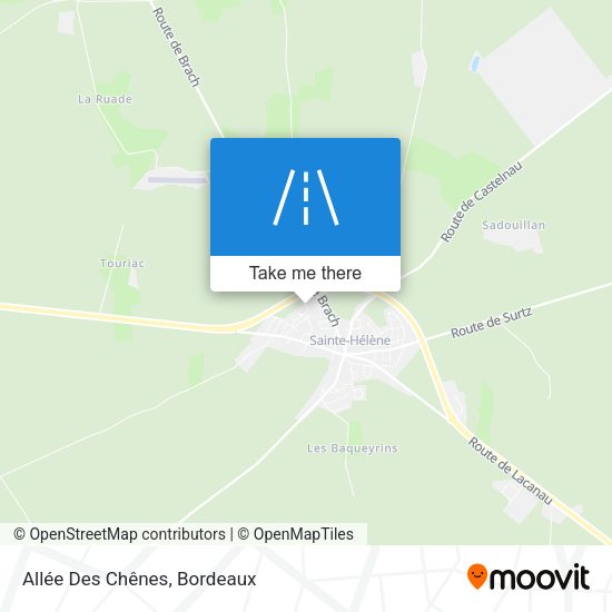 Allée Des Chênes map
