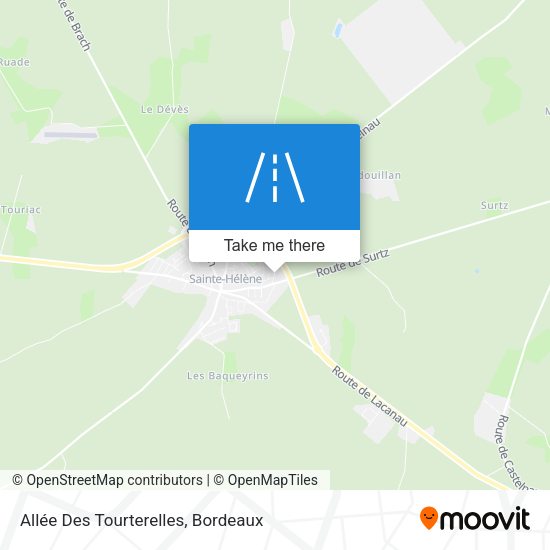 Allée Des Tourterelles map