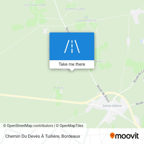 Chemin Du Devés À Tuilière map