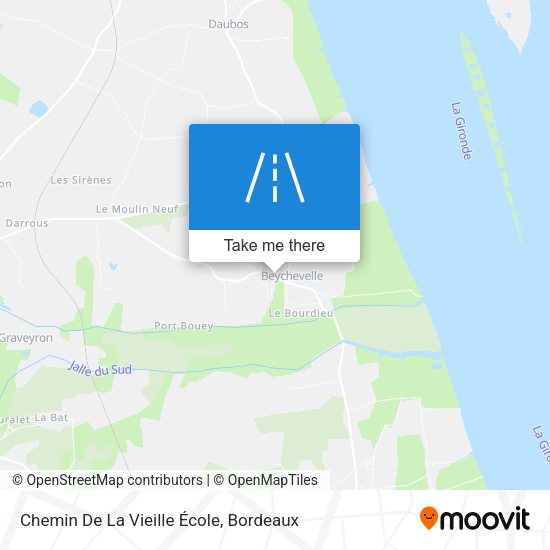 Chemin De La Vieille École map