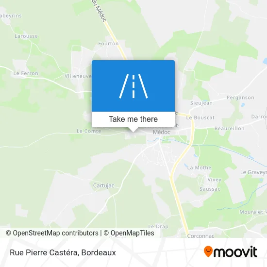 Rue Pierre Castéra map