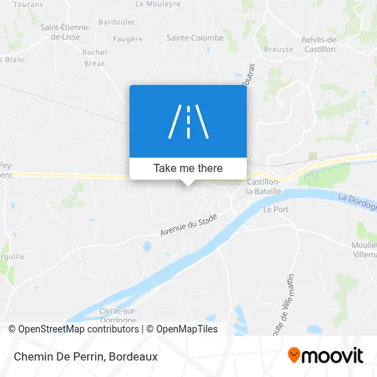 Chemin De Perrin map