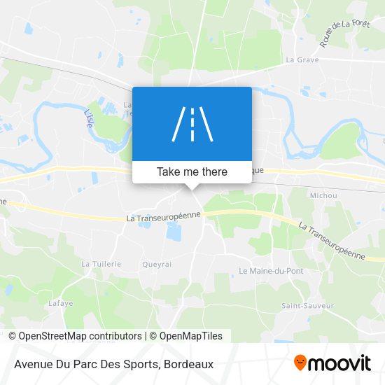 Avenue Du Parc Des Sports map