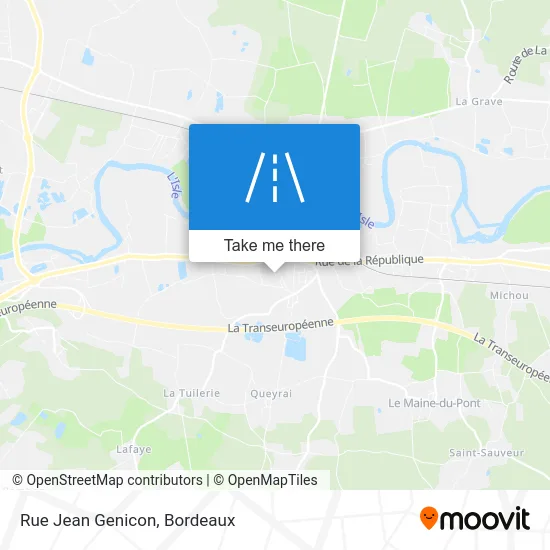 Rue Jean Genicon map
