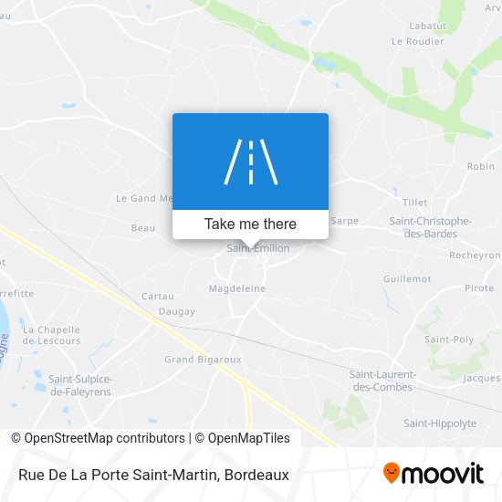 Rue De La Porte Saint-Martin map