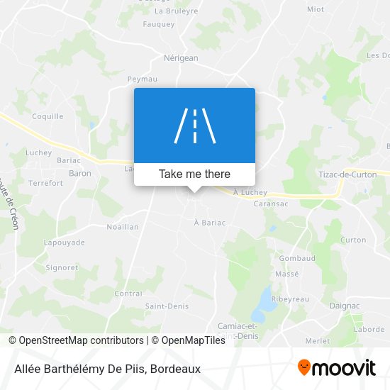 Allée Barthélémy De Piis map