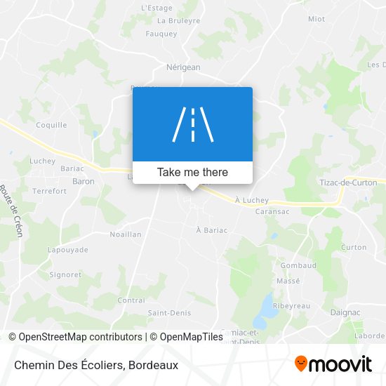 Chemin Des Écoliers map