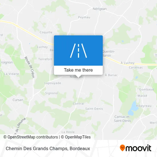 Chemin Des Grands Champs map
