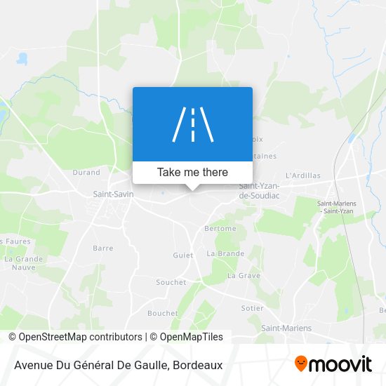 Avenue Du Général De Gaulle map