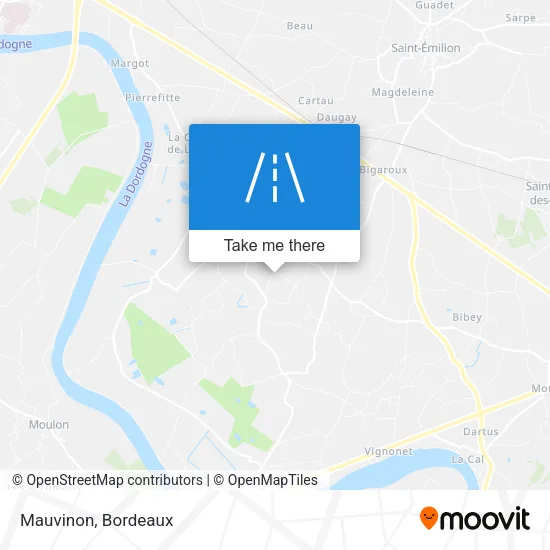 Mauvinon map