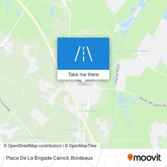 Place De La Brigade Carnot map