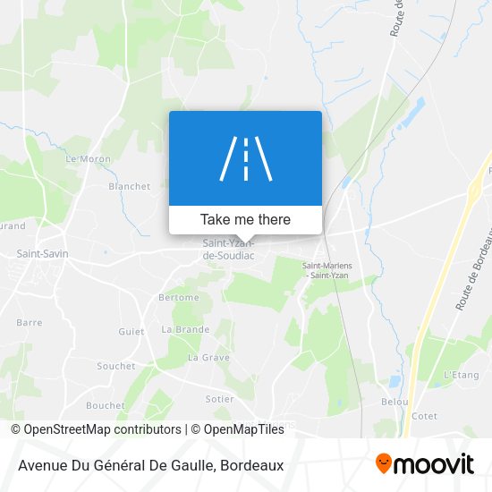 Avenue Du Général De Gaulle map
