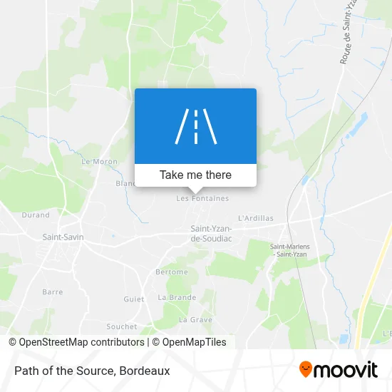 Chemin De La Source map