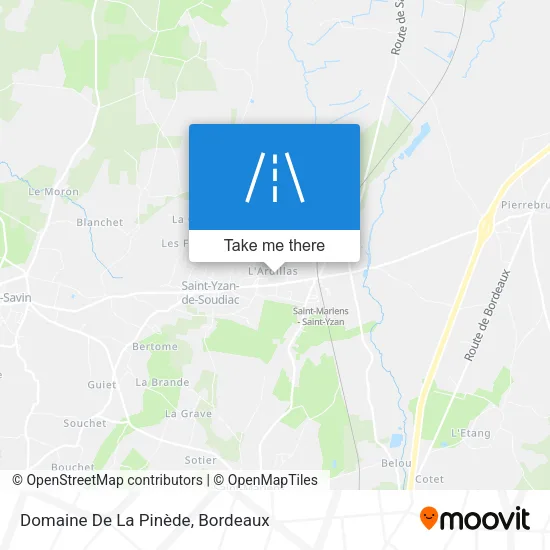 Domaine De La Pinède map