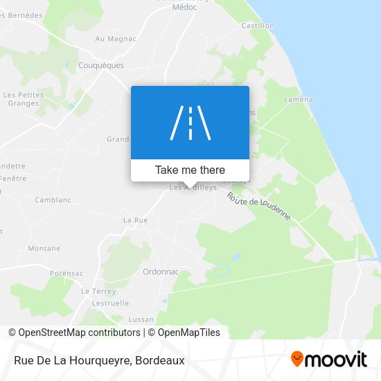Rue De La Hourqueyre map