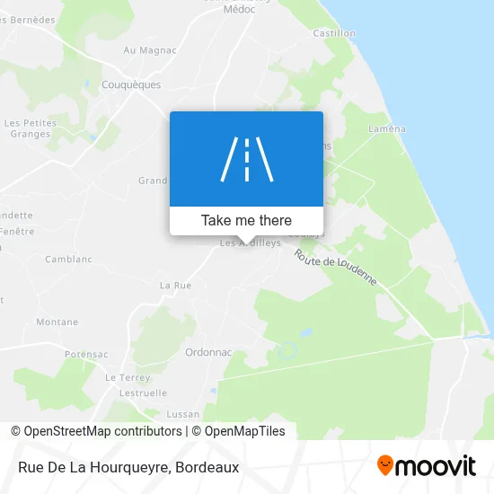 Rue De La Hourqueyre map