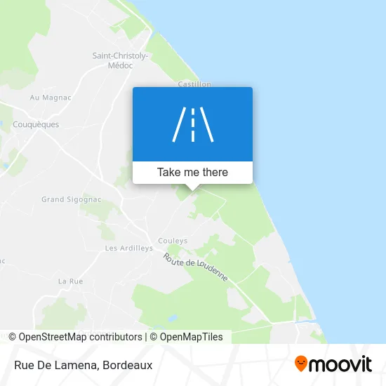 Rue De Lamena map