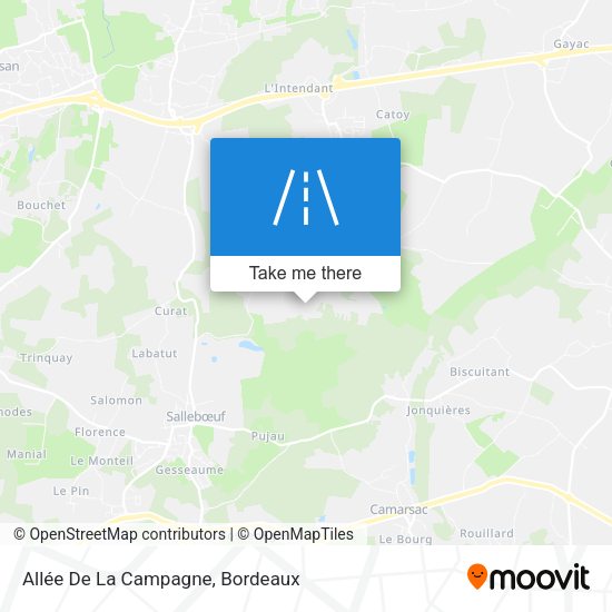 Allée De La Campagne map